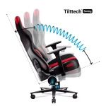Fotel gamingowy Diablo Chairs X-Player 2.0 Normal Size Karmazynowo-antracytowy - Crimson-anthracite