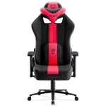 Fotel gamingowy Diablo Chairs X-Player 2.0 Normal Size Karmazynowo-antracytowy - Crimson-anthracite