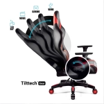 Fotel gamingowy Diablo Chairs X-Horn 2.0 Normal Size Czarno-czerwony - Black and red