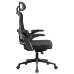 Fotel ergonomiczny biurowy Diablo Chairs V-Light Czarny - Black