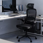 Fotel ergonomiczny biurowy Diablo Chairs V-Light Czarny - Black