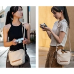 Torba fotograficzna crossbody K&F Concept 5 l Beżowa - Beige