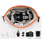 Torba fotograficzna crossbody K&F Concept 5 l Pomarańczowa - Orange