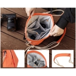 Torba fotograficzna crossbody K&F Concept 5 l Pomarańczowa - Orange
