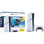 Konsola Sony PlayStation 5 Slim Disc Edition 1TB + Fortnite: Flowering Chaos Biała - White
