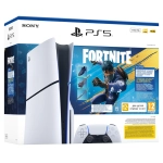 Konsola Sony PlayStation 5 Slim Disc Edition 1TB + Fortnite: Flowering Chaos Biała - White