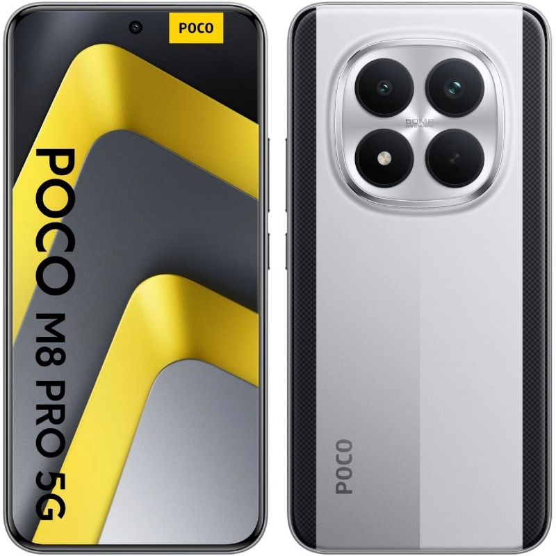 Xiaomi POCO M8 Pro 5G 8/256 GB Srebrny - Silver