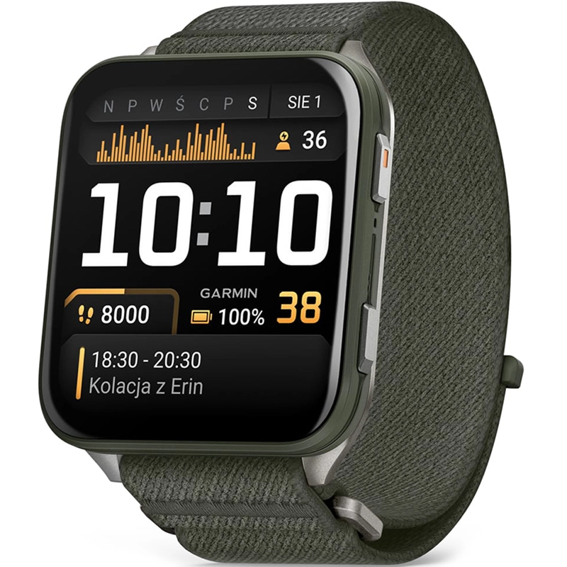 Smartwatch Garmin Venu X1 Zielony - Moss