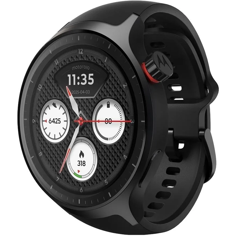Smartwatch Motorola Watch 47mm Czarny - Black