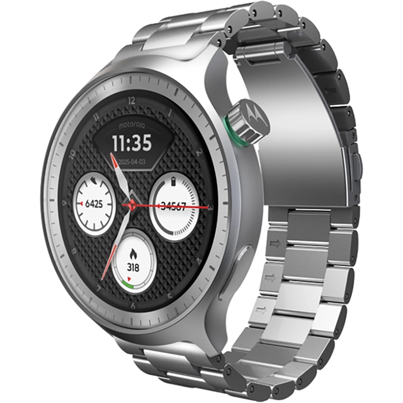 Smartwatch Motorola Watch 47mm Srebrny - Silver