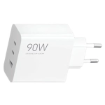 Ładowarka sieciowa Xiaomi HyperCharge Power 90 W 2x USB-C 1x USB-A Biała - White