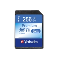 Karta pamięci Verbatim Premium U1 SDXC 256 GB V10 Czarna - Black