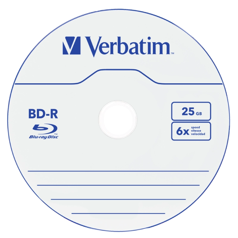 Płyta Blu-ray Verbatim BD-R SL 25 GB 10 szt.