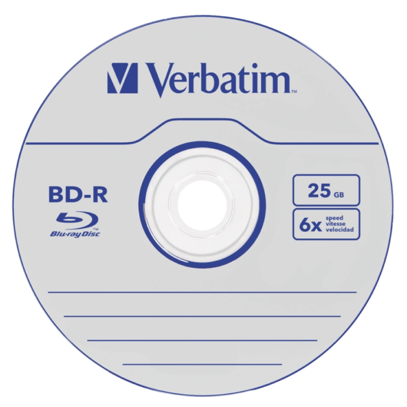 Płyta Blu-ray Verbatim Datalife 25 GB 25 szt.