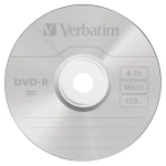 Płyta DVD-R Verbatim Matt Silver 4.7 GB 25 szt.