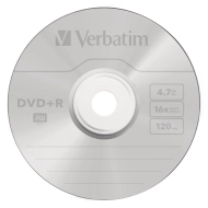 Płyta DVD+R Verbatim Matt Silver 4.7 GB 10 szt.