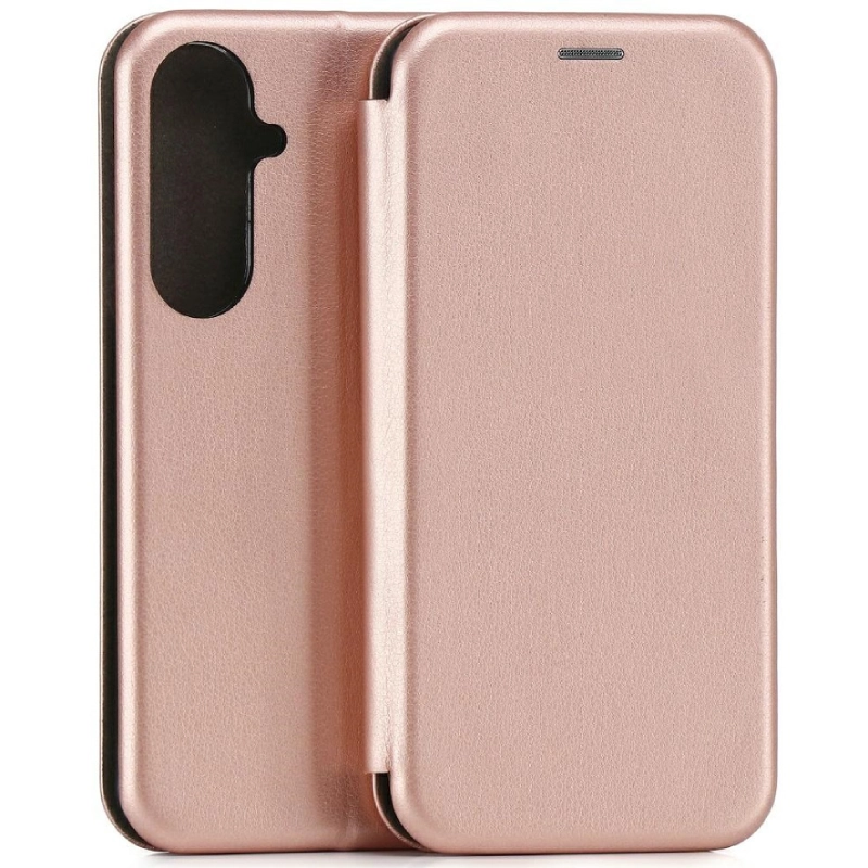 Etui Beline Book Magnetic do Samsung S26 Różowo-złote - Rosegold