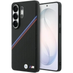 Etui BMW Tricolor Metal Logo MagSafe do Samsung Galaxy S26 Ultra Czarne - Black