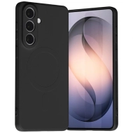 Etui Mercury MagSafe Semi-Silicone do Samsung Galaxy S26+ Czarne - Black