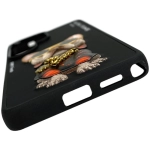 Etui Nimmy Glasses Cool Dog do Samsung Galaxy S26 Ultra Czarne - Black