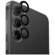 Szkło na obiektyw aparatu UNIQ Optix Aluminium do Samsung Galaxy S26/S26+ Czarne - Black