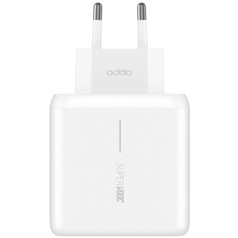 Ładowarka sieciowa Oppo SuperVooc 65 W USB-A Biała - White