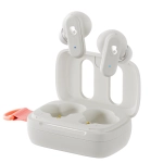 Słuchawki Skullcandy TW Dime 3 Biało-pomarańczowe - Orange Glow