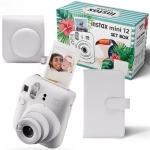 Aparat natychmiastowy FujiFilm Instax mini 12 Zestaw Biały - White