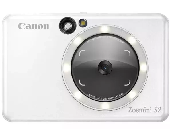 Aparat natychmiastowy z funkcją drukowania Canon Zoemini S2 Biały