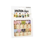 Klipsy do zdjęć Fujifilm Instax Design Clips Heart 10 szt. Wielokolorowe - Multicolor