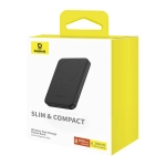 Powerbank indukcyjny Baseus Mini 5000 mAh 20 W Czarny - Black