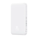 Powerbank indukcyjny Baseus Mini 5000 mAh 20 W Biały - White