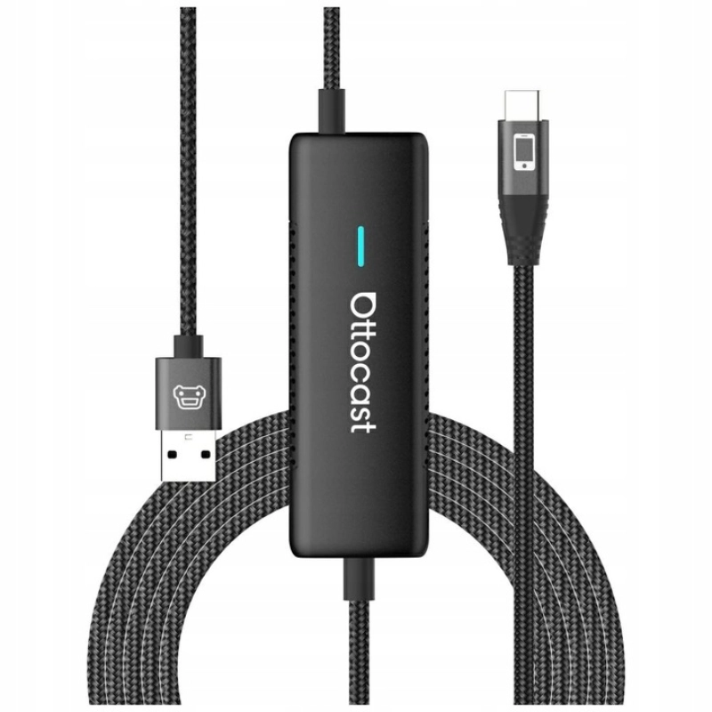 Adapter bezprzewodowy do samochodu Ottocast CA450-T Czarny - Black