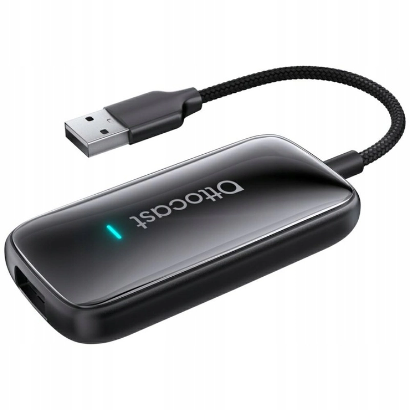 Adapter bezprzewodowy do samochodu Ottocast CA515-T Czarny - Black