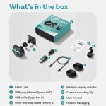 Adapter bezprzewodowy do samochodu Ottocast CA520-T Cabin Care Czarny - Black