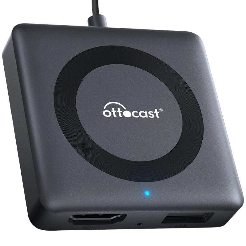 Adapter bezprzewodowy do samochodu Ottocast CA361-C4 Car TV Mate Czarny - Black