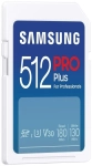 Karta pamięci Samsung SDXC PRO Plus 2023 512 GB V30 U3 UHS-I (180 MB/s) + czytnik SD