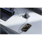 Ładowarka Ugreen Nexode RG 1x USB-A 2x USB-C 65 W Czarny - Black
