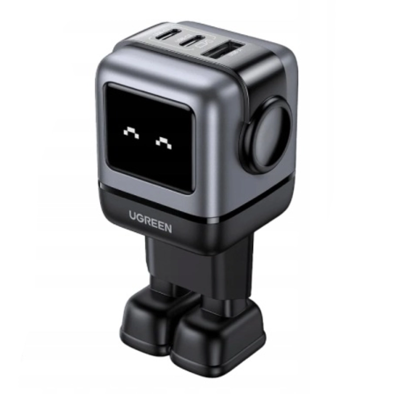 Ładowarka Ugreen Nexode RG 1x USB-A 2x USB-C 65 W Czarny - Black