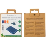 Etui magnetyczne na kartę 4smarts 3 szt. Wielokolorowe - Multicolor