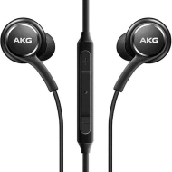 Słuchawki przewodowe Samsung AKG EO‑IC100 USB-C Czarne - Black