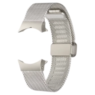 Pasek do Samsung Galaxy Watch6 Milanese 40 mm Kremowy - Cream