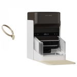 Dozownik karmy Petlibro RFID 3 l + obroża Biało-czarny - White and black