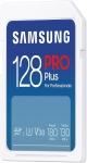 Karta pamięci Samsung SDXC PRO Plus 2023 128 GB V30 U3 UHS-I (180 MB/s) + czytnik SD