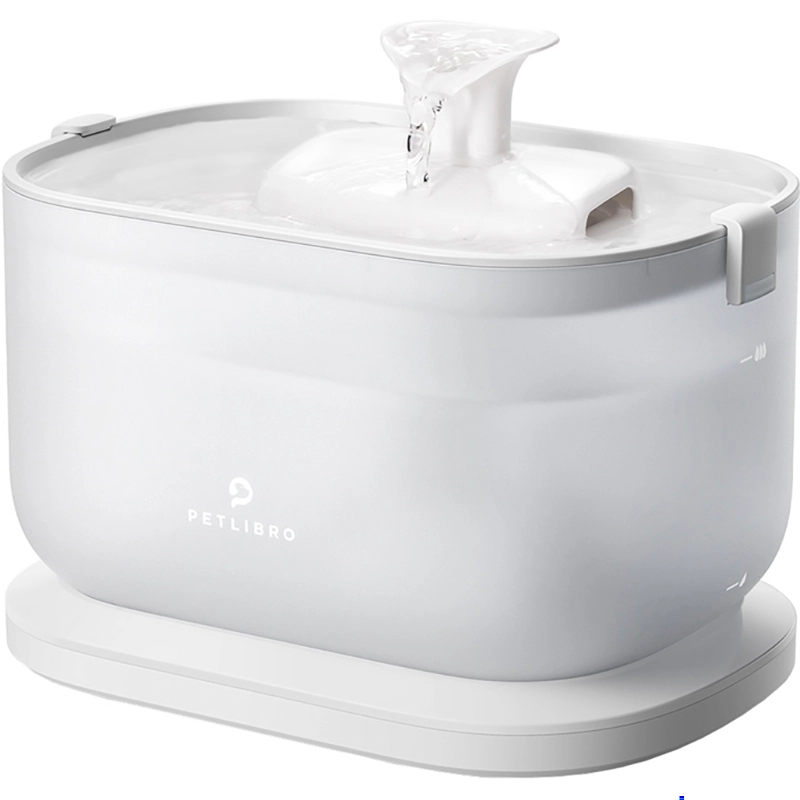 Poidło do wody dla zwierząt Petibro Dockstream 2.5L Białe - White