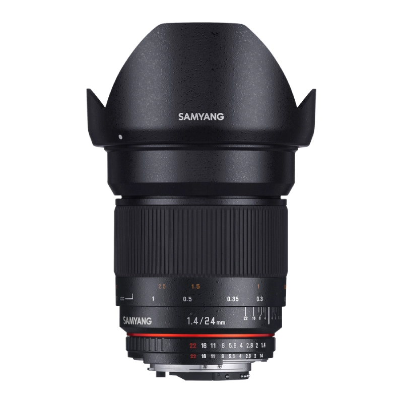 Obiektyw Samyang 24 mm f/1.4 ED AS UMC Czarny - Black