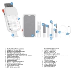 Zestaw do czyszczenia smartfona 4smarts 10w1 Biały - White