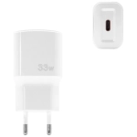 Ładowarka sieciowa Ecobox USB-C 33 W GaN Biała - White