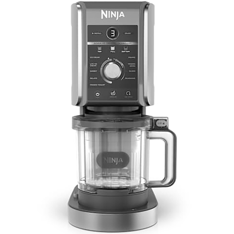 Maszyna do lodów Ninja CREAMi Deluxe 10-in-1 NC502EU Szara - Gray