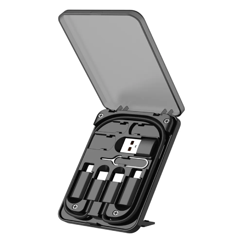 Adapter audio Denmen D53T Zestaw Czarny - Black